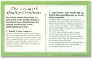 aramith_certificate